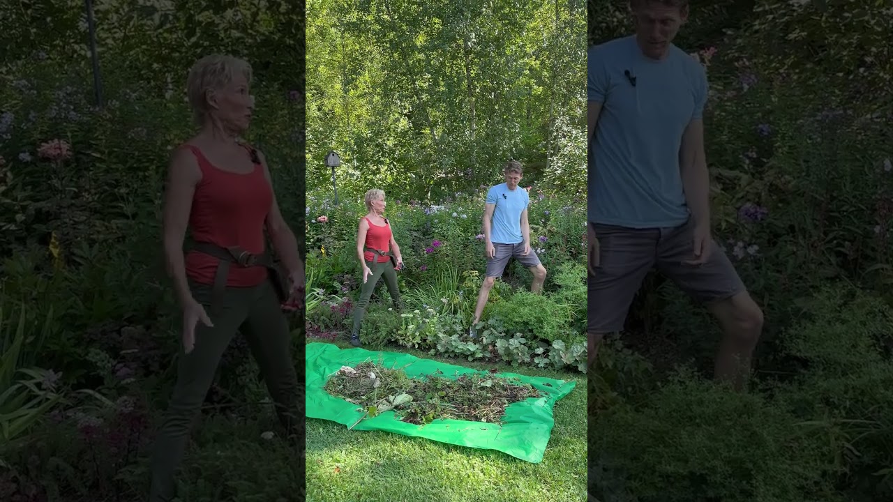 GardenFit - A Tarp is Your Greatest Gardening Helper