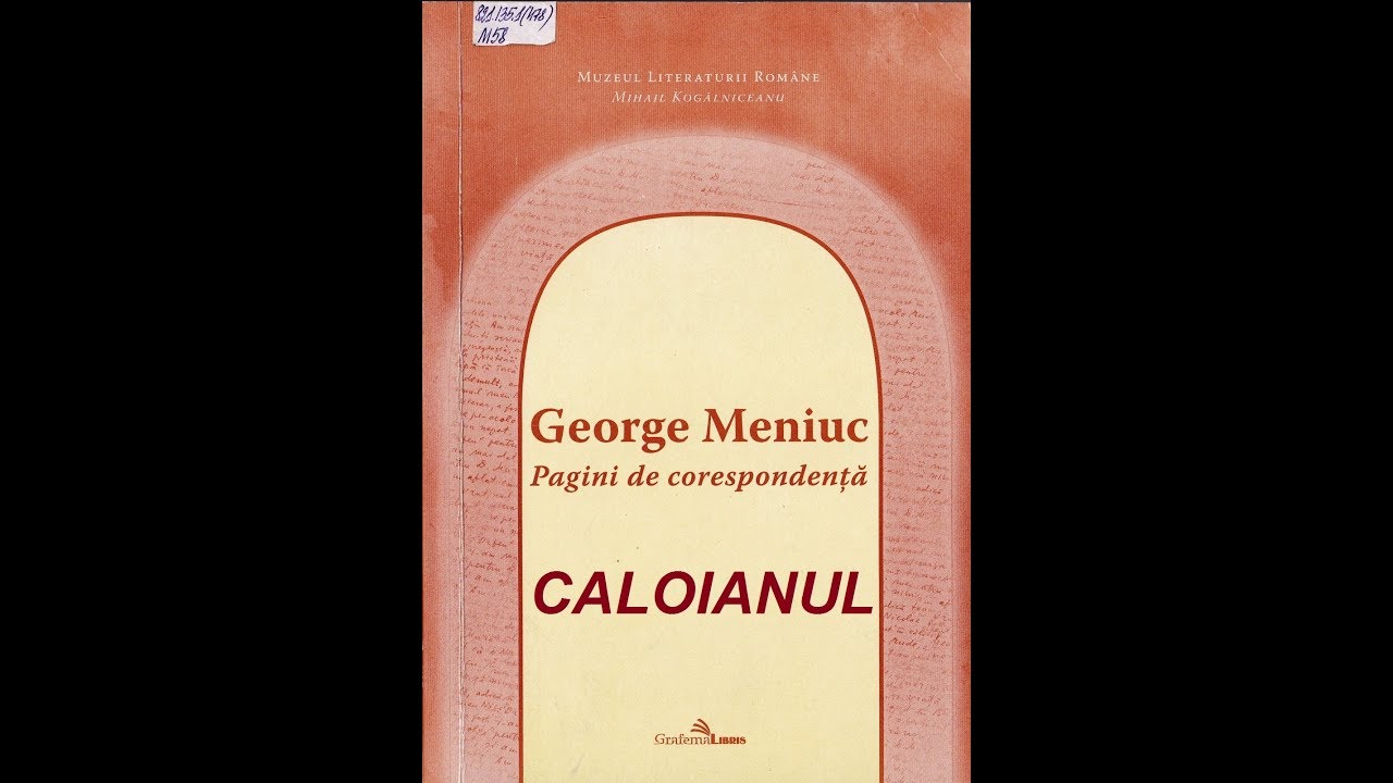 CALOIAN de George Meniuc