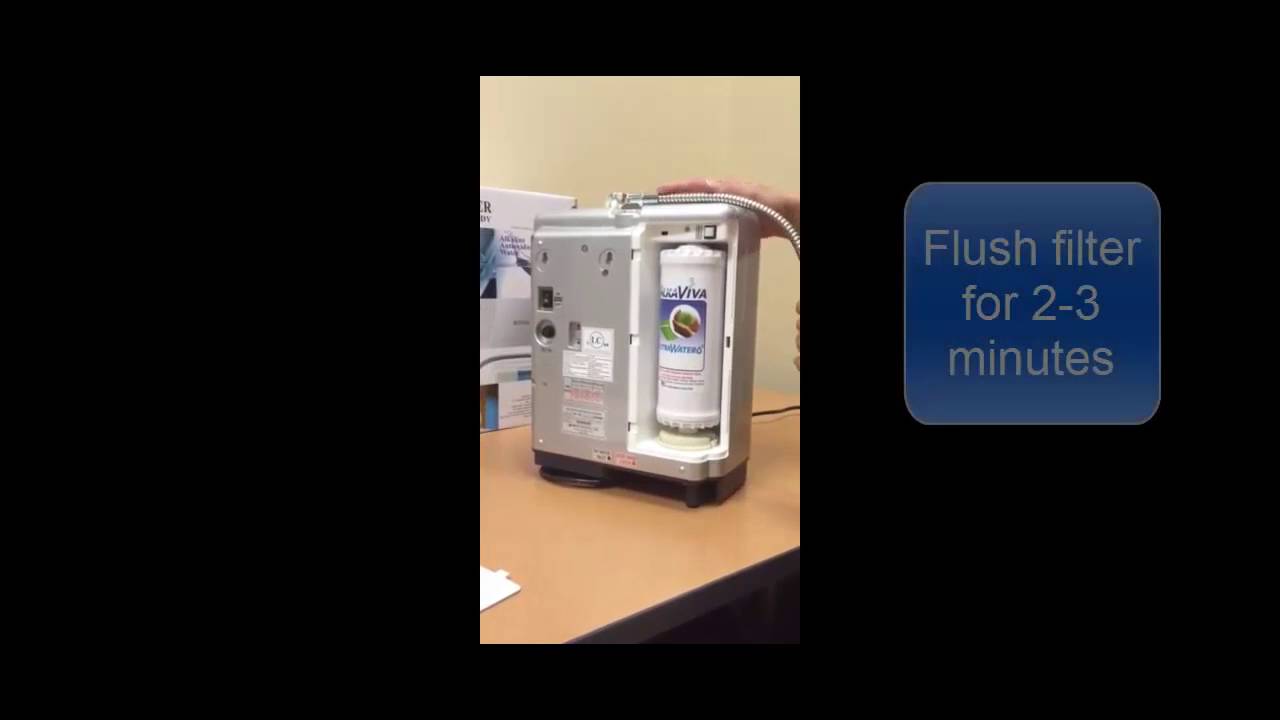 How to Replace Filter and Reset Filter Counter in Your JP104 Melody Water Ionizer