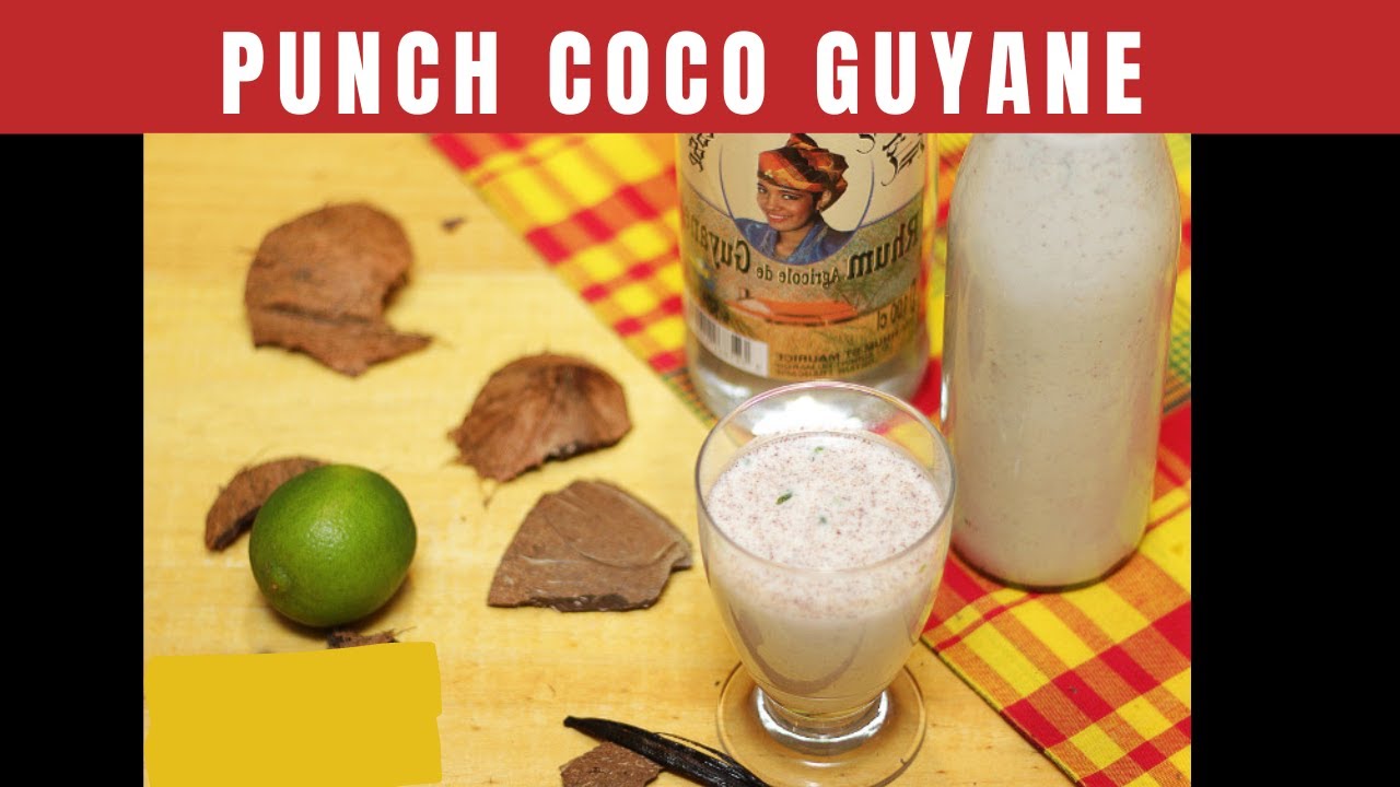 Punch coco ( Rhum Belle Cabresse )
