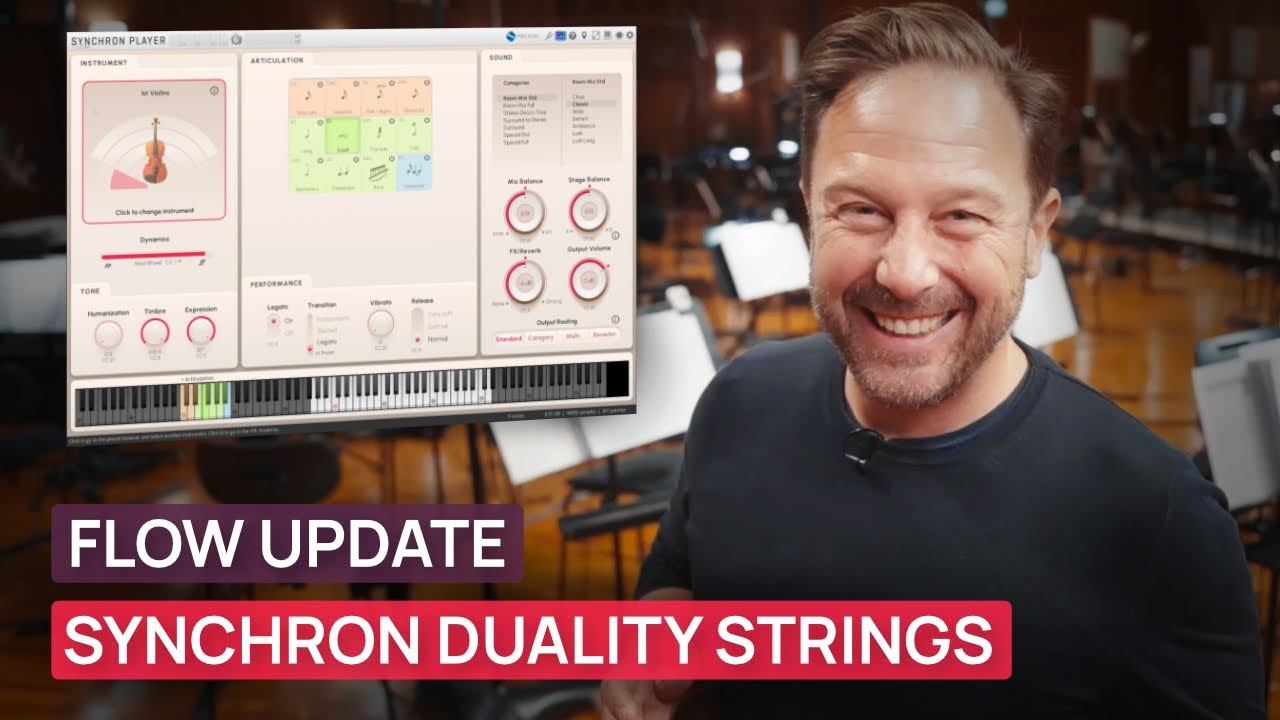 Synchron Duality Strings - FREE Flow Update for Regular & Sordino PLUS Legato Largo!