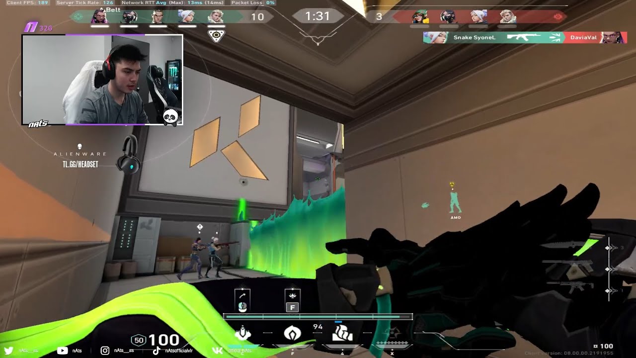 ICEBOX! #1 KING OF VIPER - NATS! VALORANT RANKED GAMEPLAY [Full Match VOD]