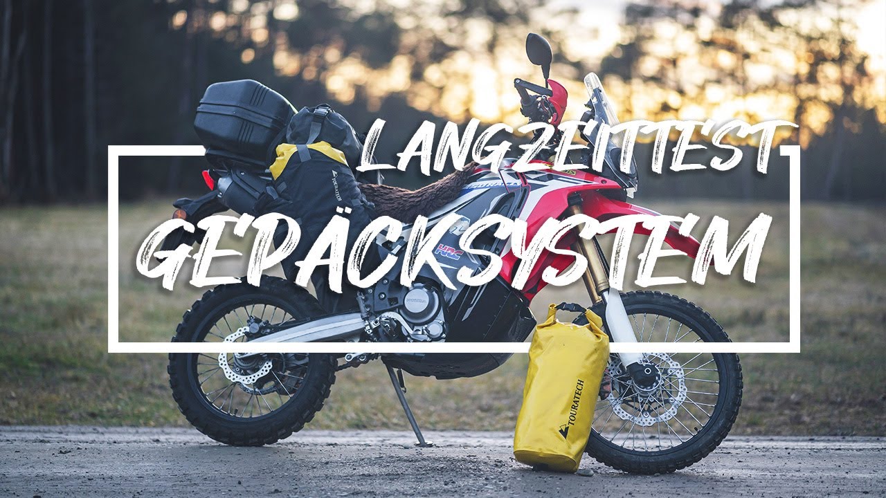 Touratech Discovery Softbags Langzeit Review - CRF250Rally Gepäcksystem (engl. sub)