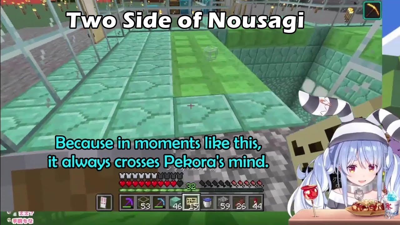 The Duality of Nousagi When Helping Pekora In Her Stream【Hololive English Sub】