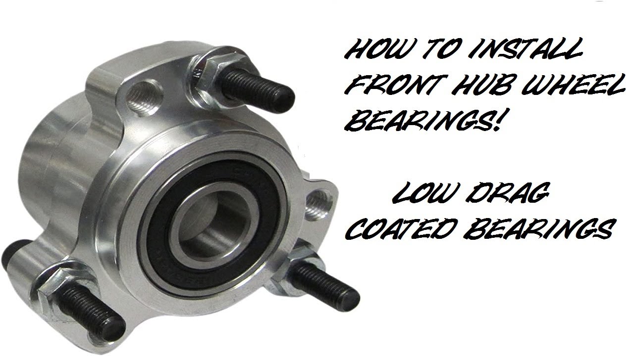 HOW TO REMOVE INSTALL LOW DRAG COATED FRONT HUB WHEEL BEARINGS IN RACING GO KART (OFF SEASON BUILD )