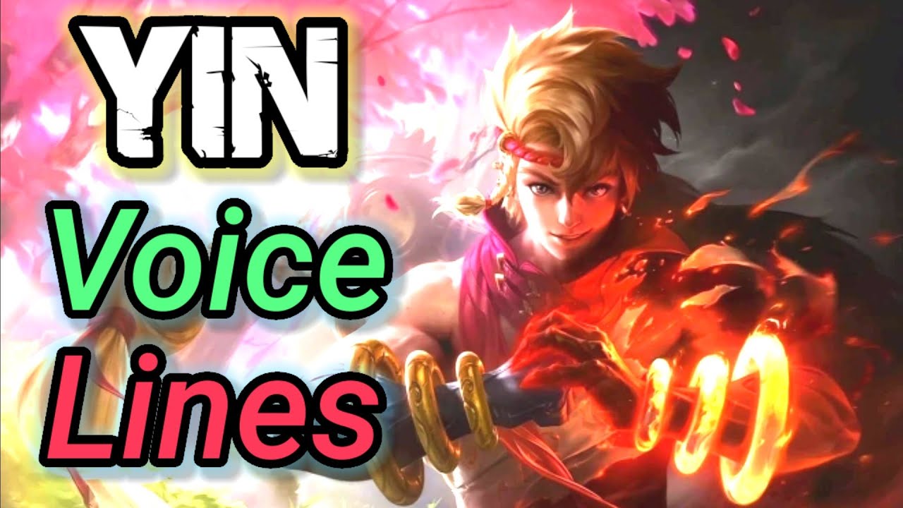 Реплики и цитаты Инь, Диалоги с английскими субтитрами | Mobile Legends