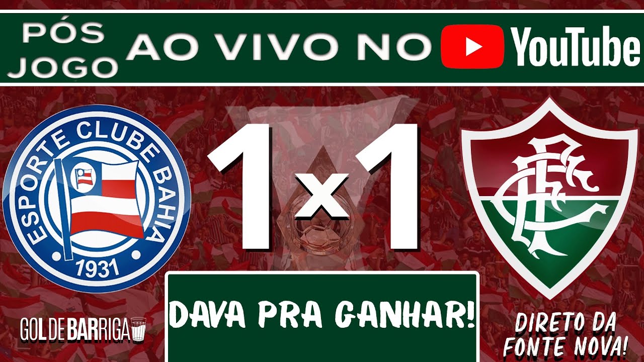 🖥️BAHIA x FLUMINENSE | TRANSMISSÃO AO VIVO | BRASILEIRÃO 2026 | DIRETO DO ESTÁDIO