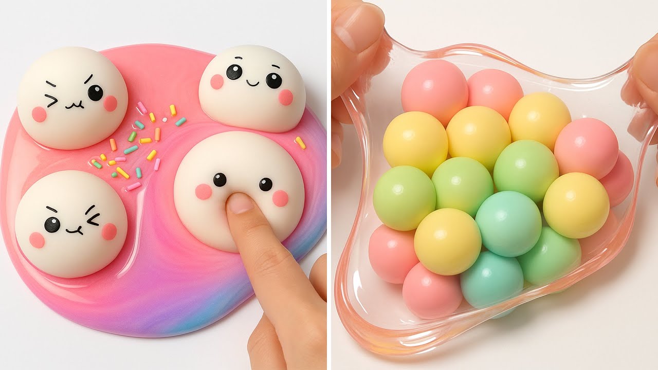 24 Hours Of Oddly Satisfying Slime ASMR - Relaxing When Stressed Or Sleepy