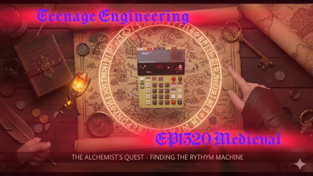 В средневековье с EP Teenage Engineering 1320 — создание старинной музыки с помощью навороченной ...