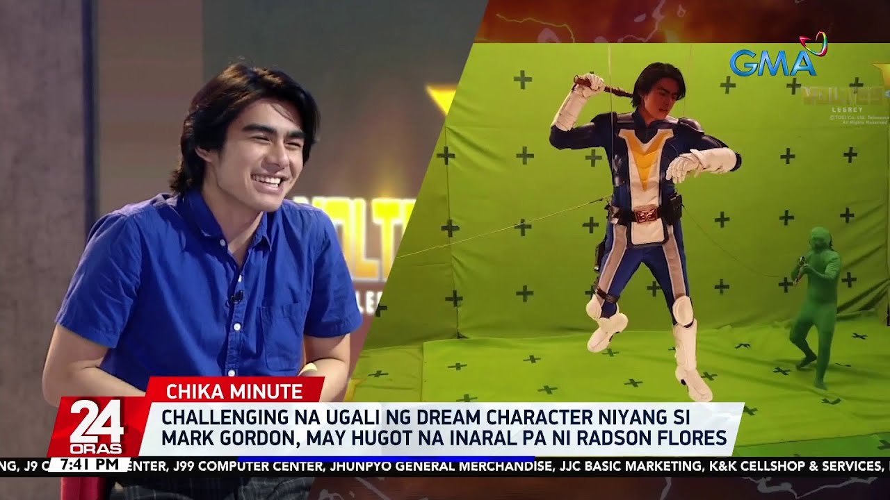 Challenging na ugali ng dream character niyang si Mark Gordon, may hugot na inaral pa... | 24 Oras