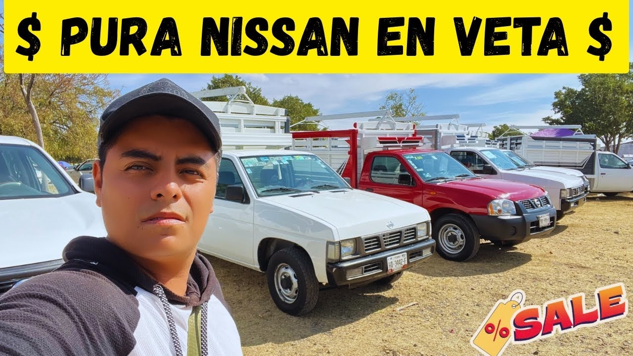 Pura NISSAN ESTAQUITAS y DOBLE CABINA en venta en México LLEGARON LAS NISSAN NP300-Tianguis de autos