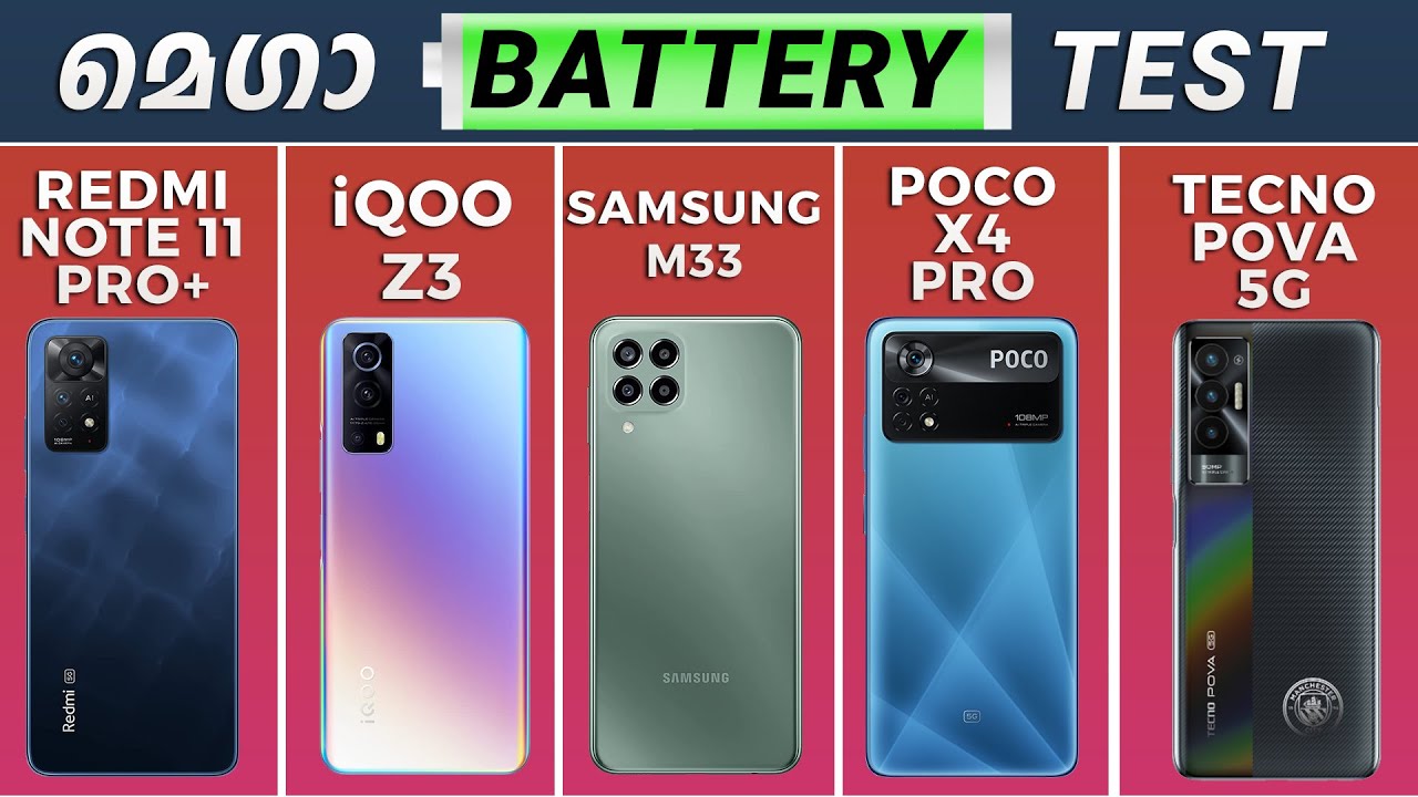 Redmi Note 11 Pro+, iQOO Z3, Samsung M33, Poco X4 Pro, Tecno Pova 5G Battery & Charging