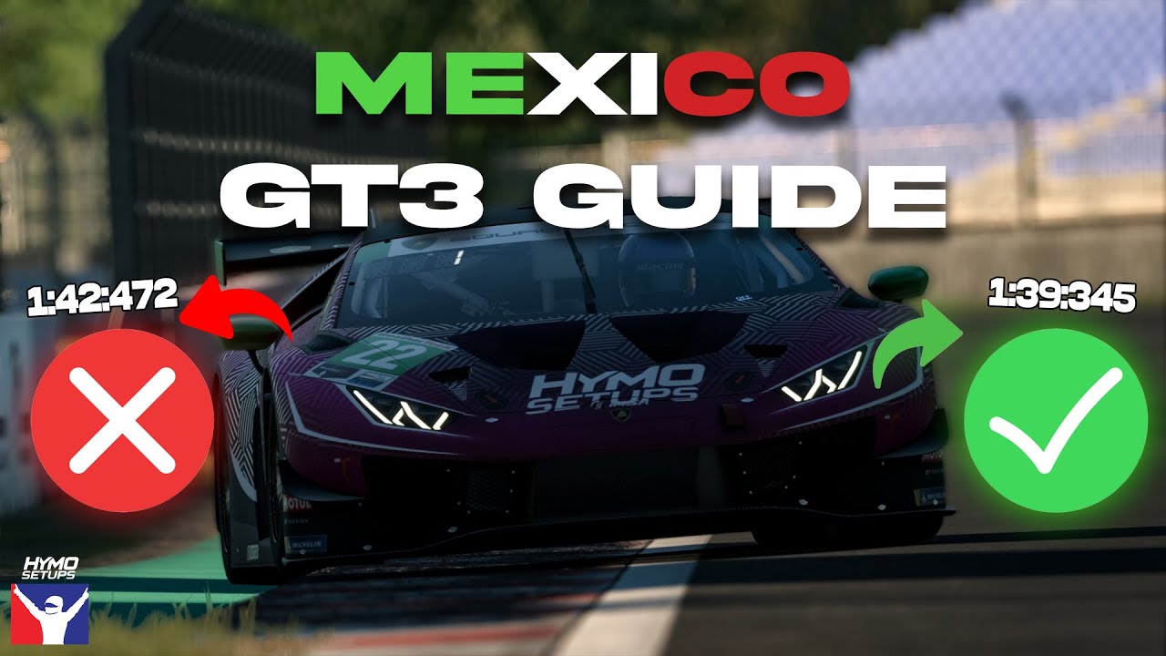 HOW TO DO MEXICO IN iRacing | GT3 Track Guide & Tips