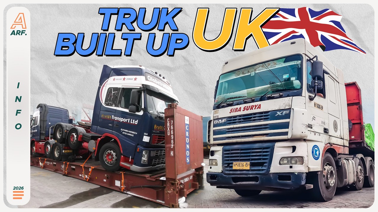 Mengenal Truk Built Up Dari UK / Inggris