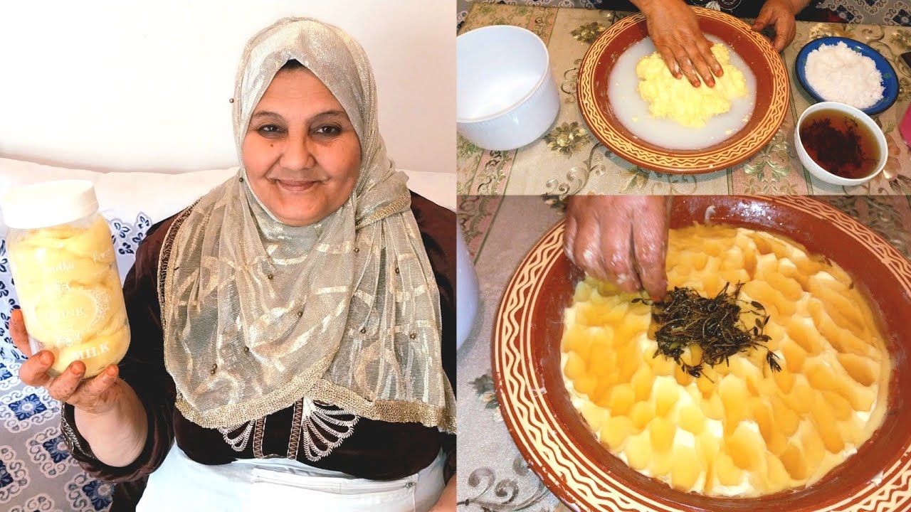 الى تبعتو هاذ الطريقة،👌معمر السمن البلدي الحار 😊يخطاكم من الدار🇲🇦من يد الحاجة الرابحة