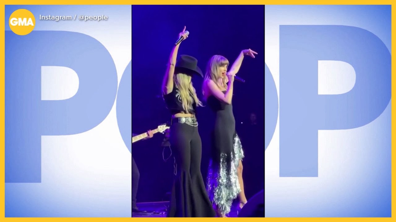 Taylor Swift gives surprise performance at Travis Kelce event