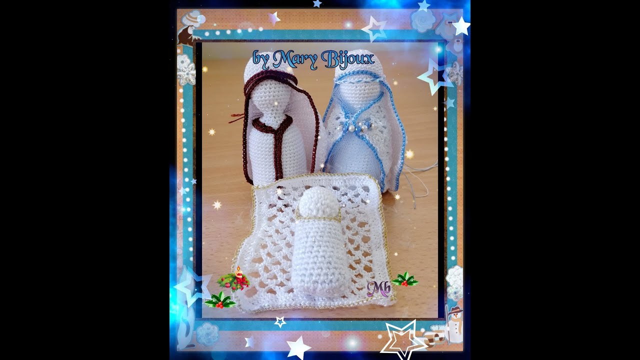 Nativity: Crochet Virgin Maria