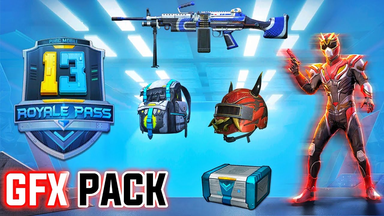 SEASON 13: PUBG MOBILE GFX PACK | HNTL SQUAD
