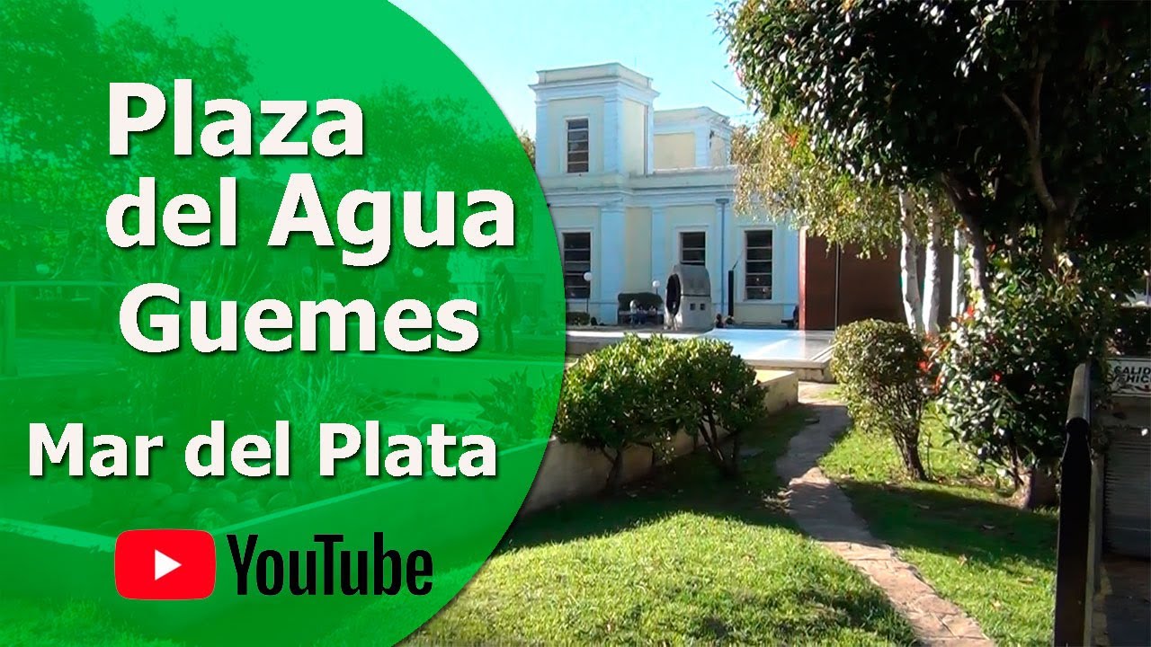 Una vueltita por Plaza del Agua y Guemes Mar del Plata ✅ Turismo ✅ Buenos Aires ✅ Argentina