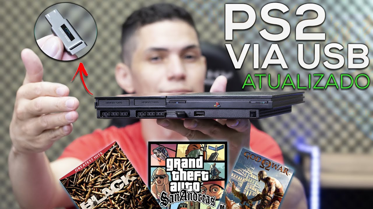 NUNCA FOI TÃO FÁCIL JOGAR PS2 via PENDRIVE / HD externo - TUTORIAL DEFINITIVO COMPLETO 2024 + DICAS