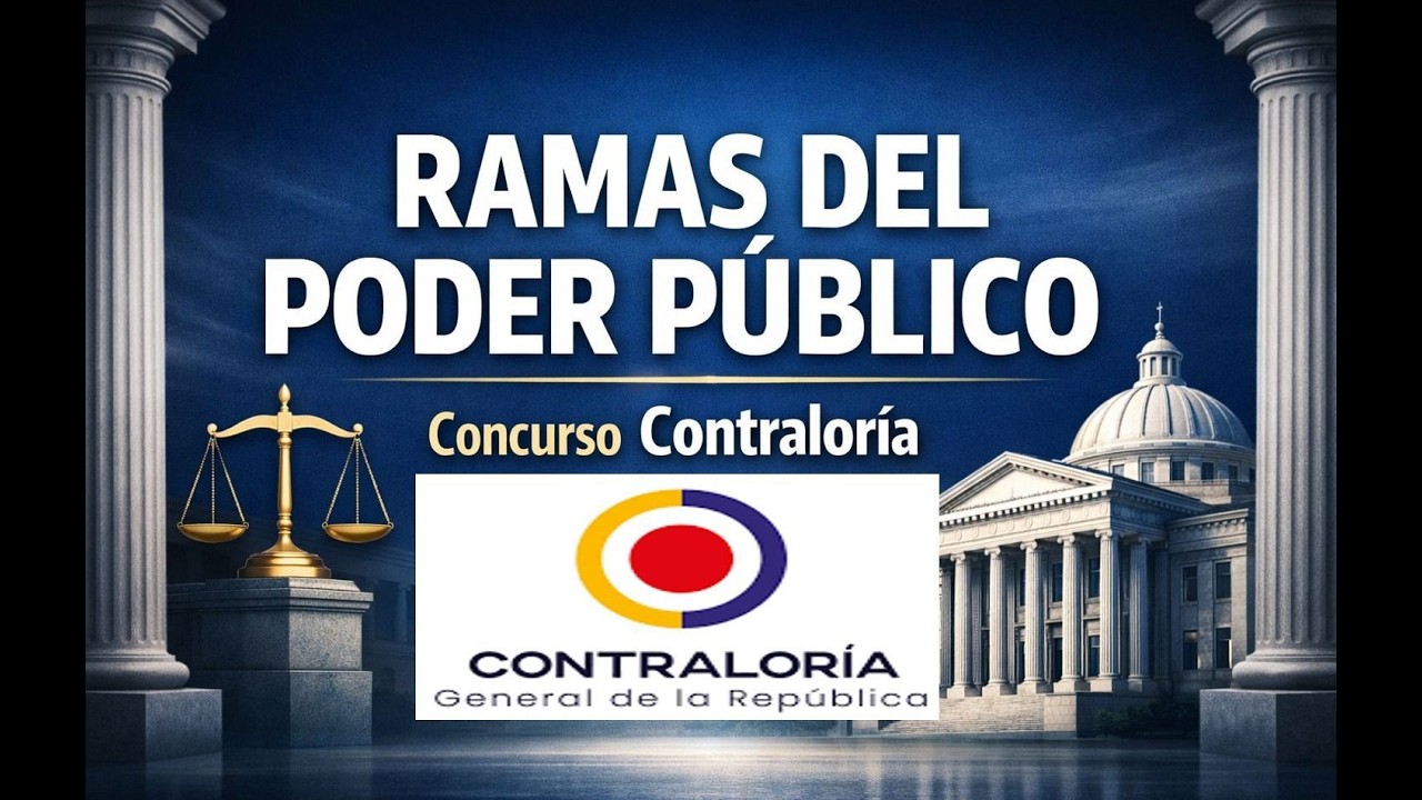 Las 3 Ramas del Poder Público en Colombia | Guía Completa