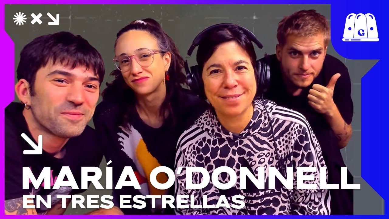 MARIA O'DONNELL PRESENTA BORN Y QUIETO | TRES ESTRELLAS CON PEDRO ROSEMBLAT