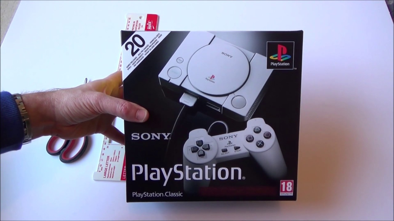Распаковка Sony PlayStation Classic