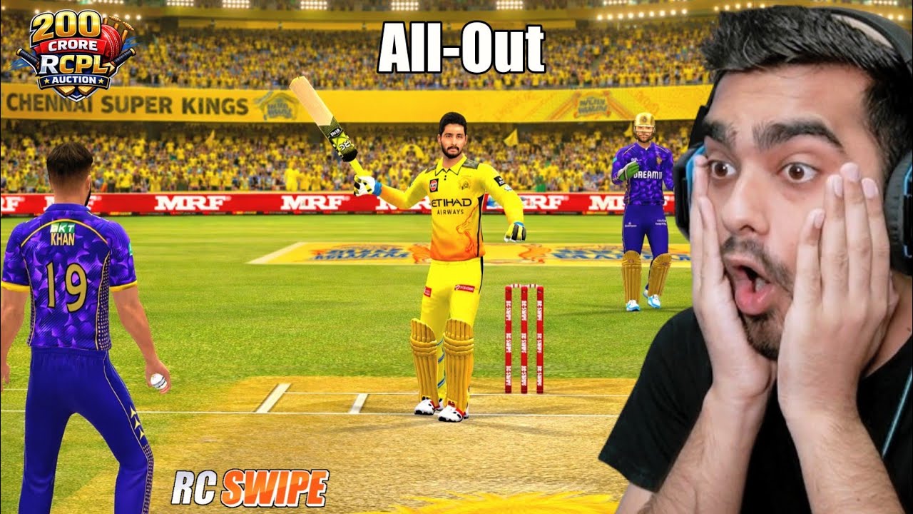 Big Fight! KKR Vs CSK IPL Auction 2026 RC Swipe (Hardcore Dynamic)