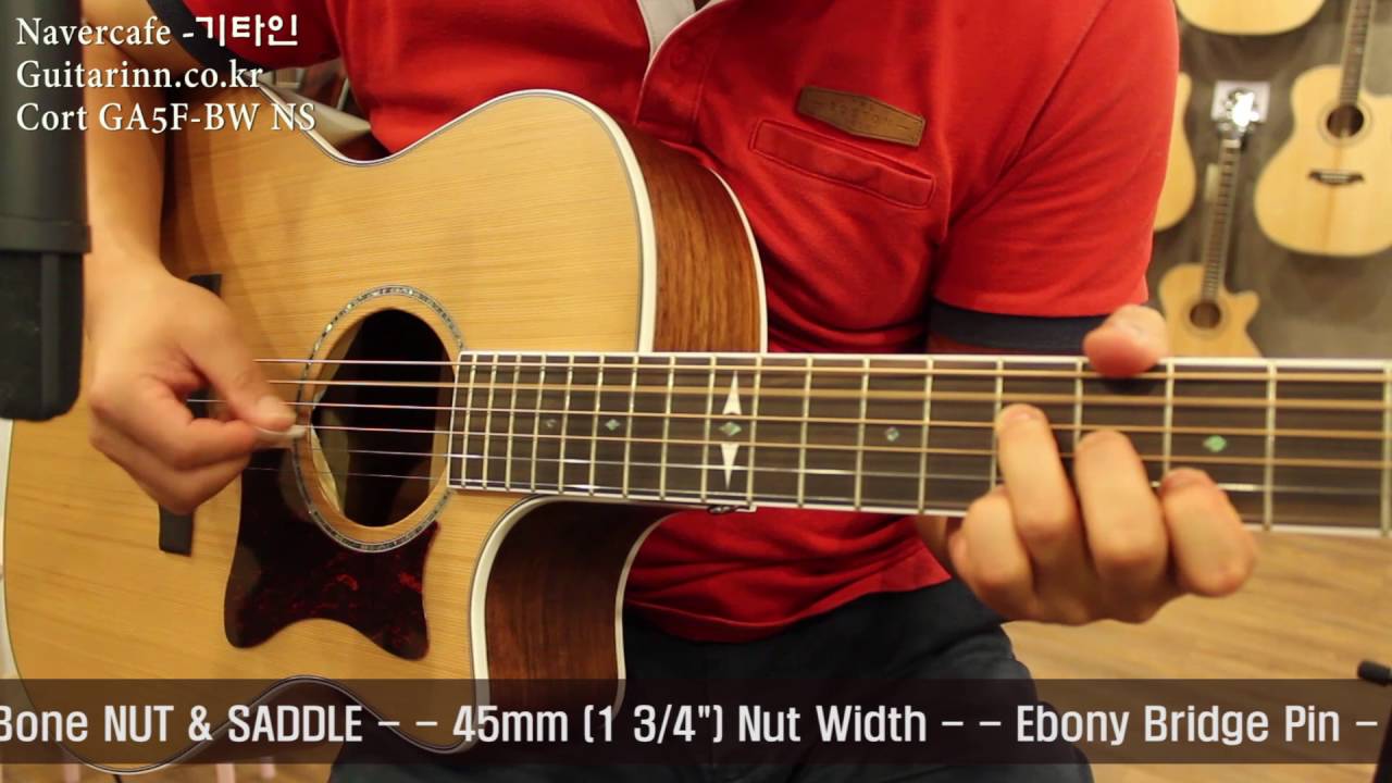 [기타인] GA5F BW NS Solid TOP Acoustic Guitar Sound