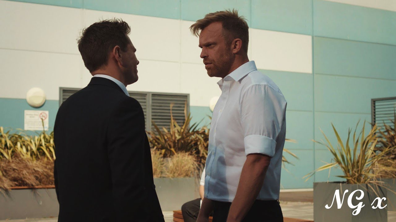 Iain Punches Dylan || Casualty
