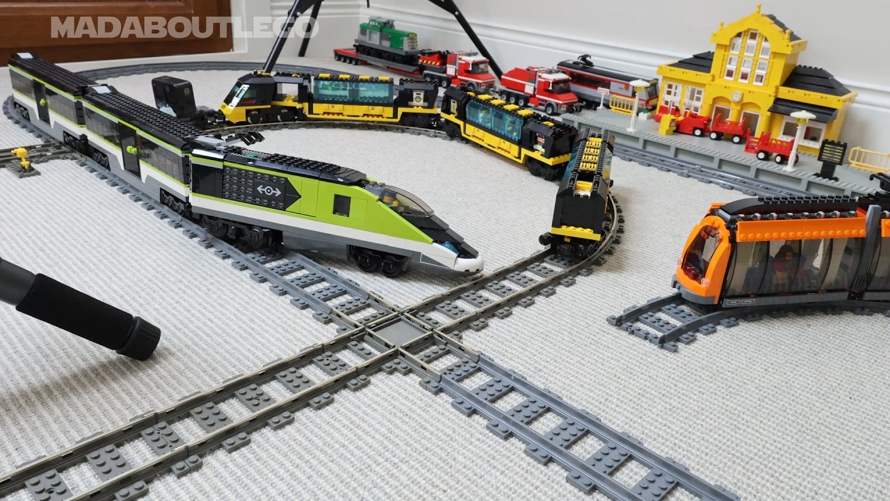 LEGO Train Crash 1 Metro Steam Cargo