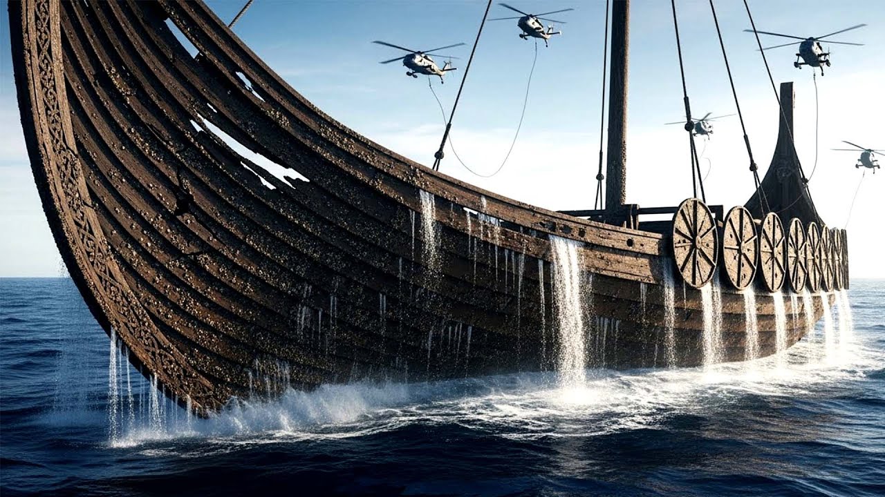 Restoring a Buried Viking Longship From Rotting Wood to Ocean Glory