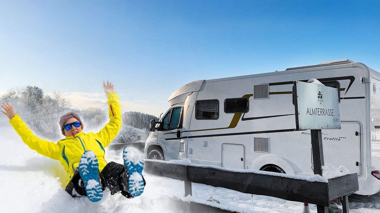 Unsere erste Tour mit dem Wohnmobil - Wintercamping in Winterberg
