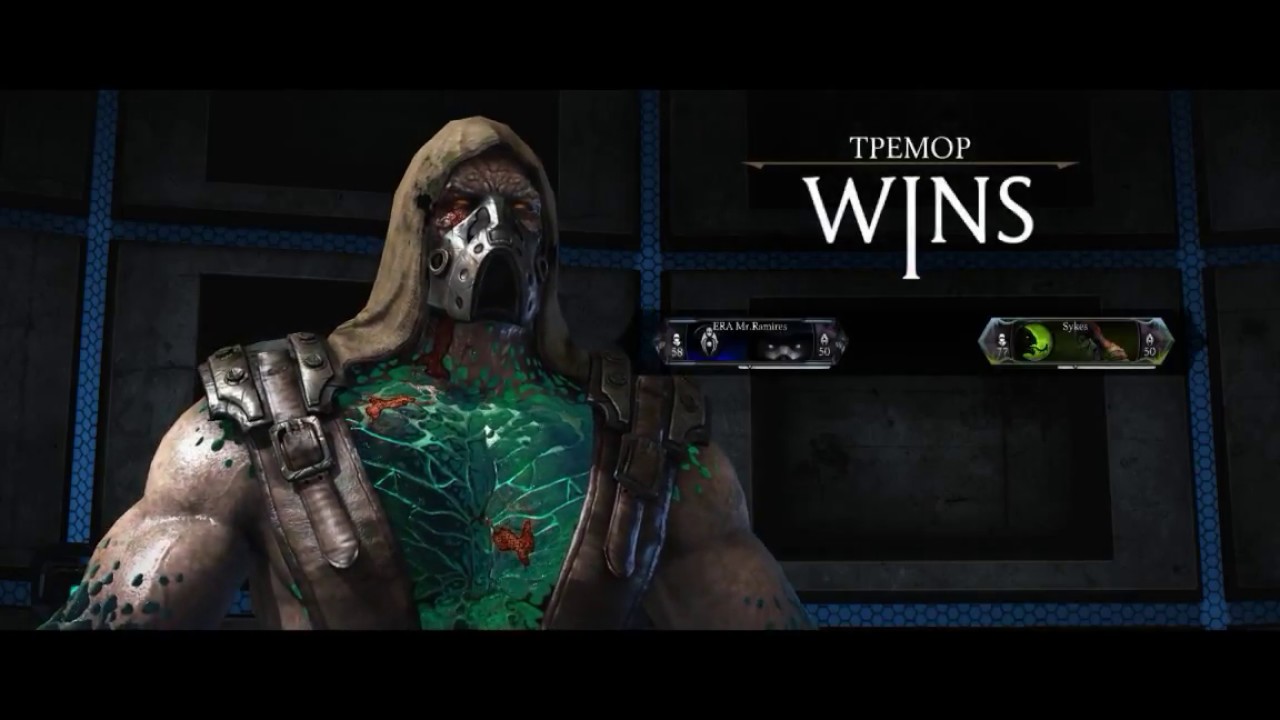 Mkx ERA Mr.Ramires (Tremor crystalline) vs Sykes (Reptile nimble)