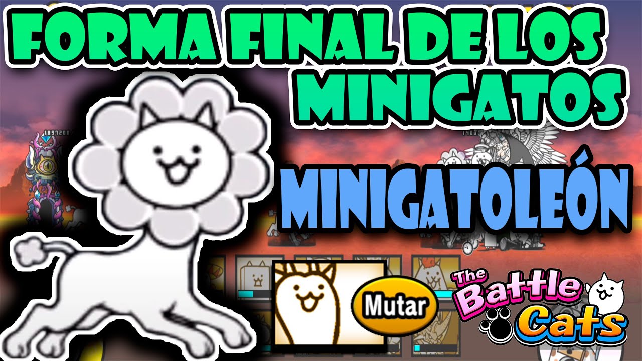 FORMA FINAL del Minivaca - Minigatole&oacute;n | Cuernecitos | Li'l Cow Cat - True Form | The Battle Cats