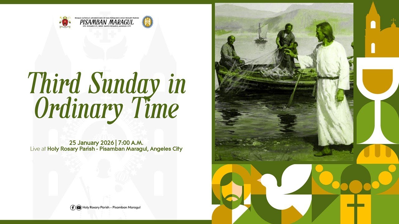 Third Sunday in Ordinary Time | 25 January 2026