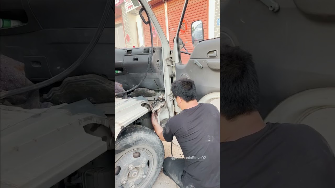 Truck Rusty Panel Repair.