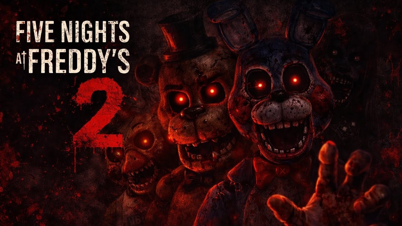 Jogando fnaf 2 fugindo do Fred fugindo da chica bem assustador parte 1