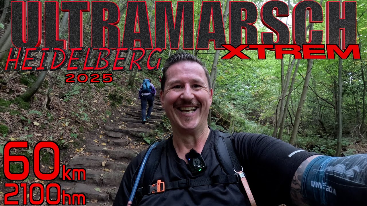 Ultramarsch Heidelberg 2025 60 km 4K