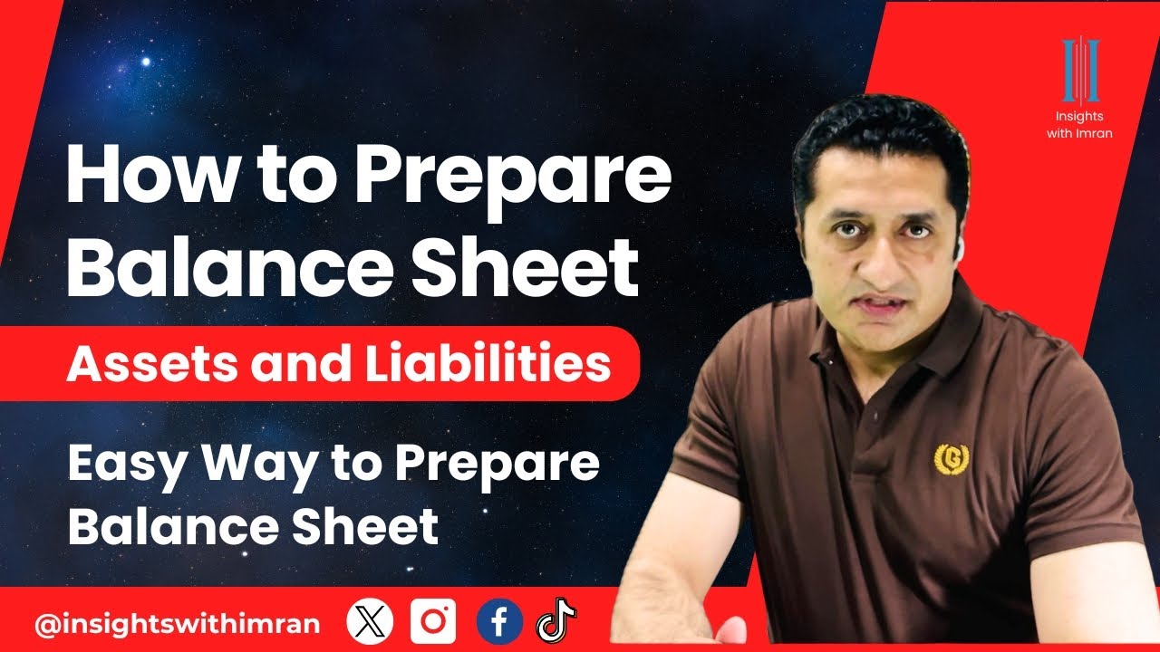 Balance Sheet in SRO 350 of Sales Tax | What is Balance Sheet? | Easy Way to Prepare Balance Sheet