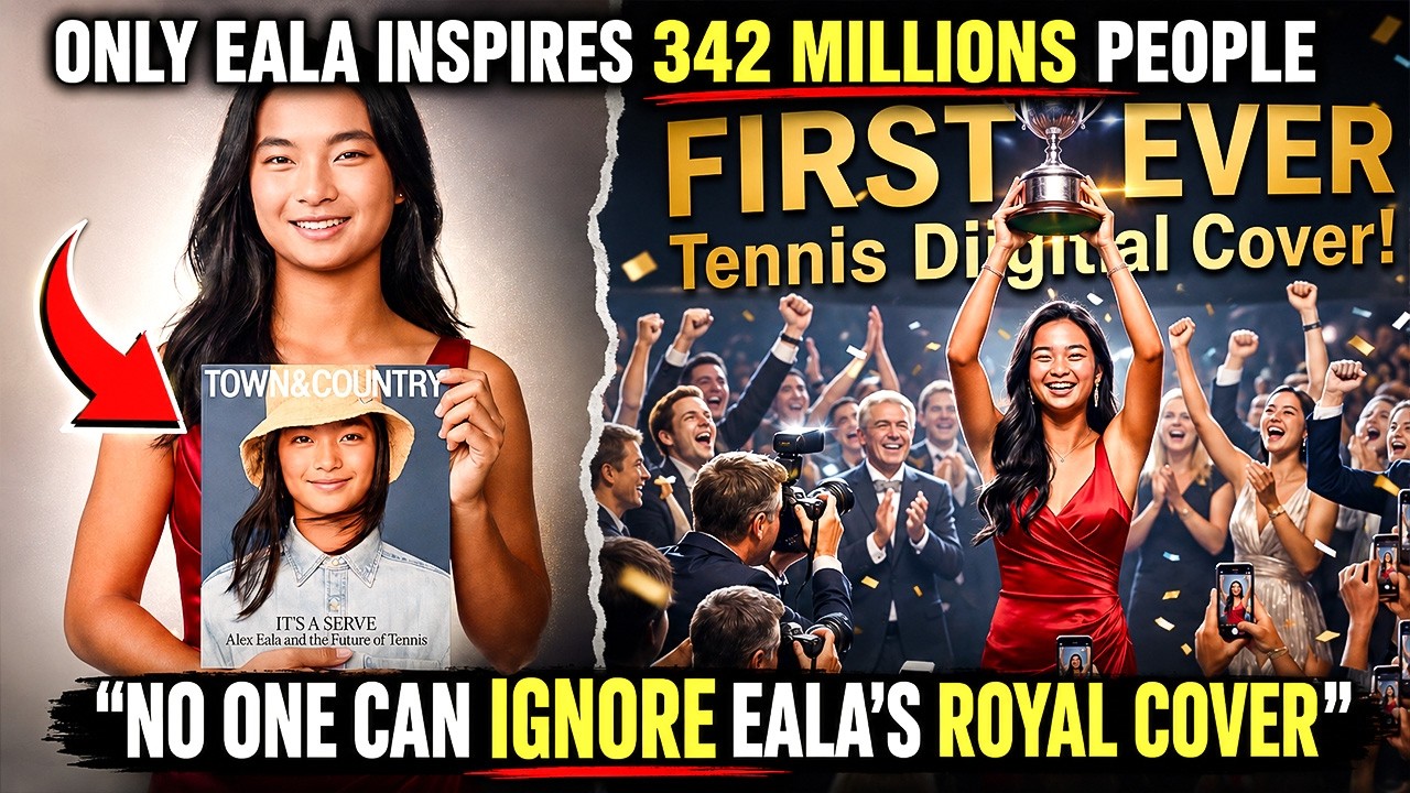 WTA Stunned As Town & Country Picks Eala For FIRST EVER Tennis Digital Cover!
