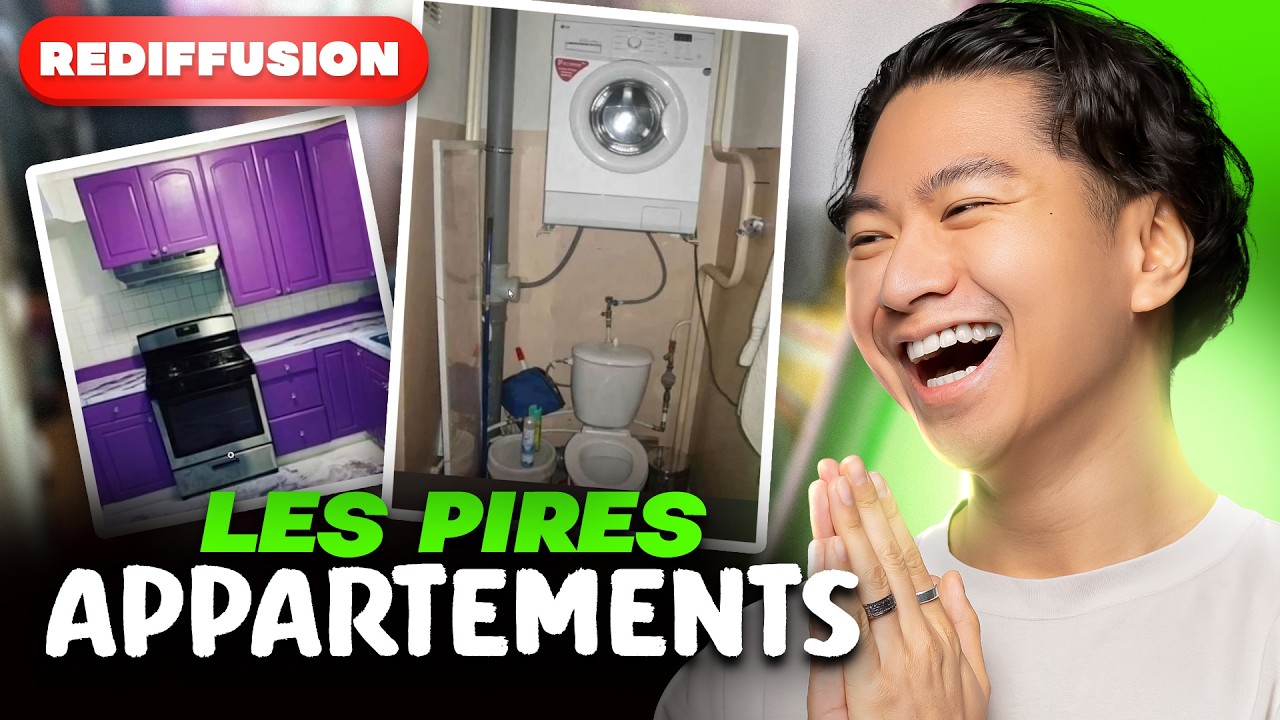 JE JUGE LES PIRES APPARTEMENTS DANS LE MONDE ! (Rediffusion)