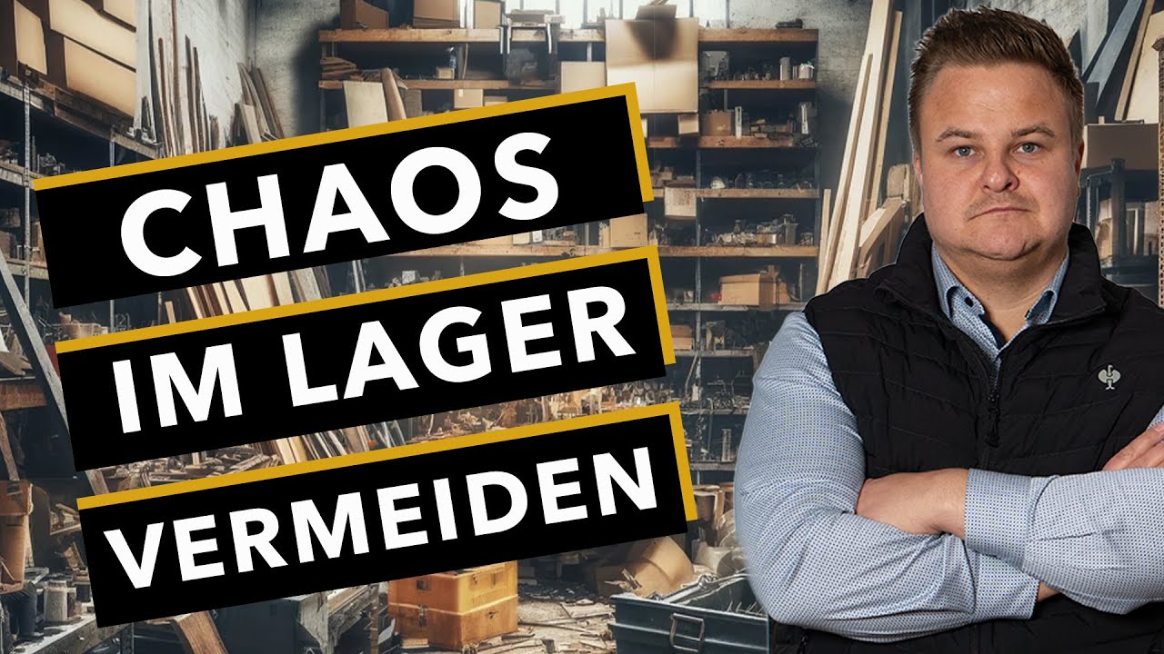 Als Handwerker Chaos im Lager zu vermeiden durch Abl&auml;ufe!