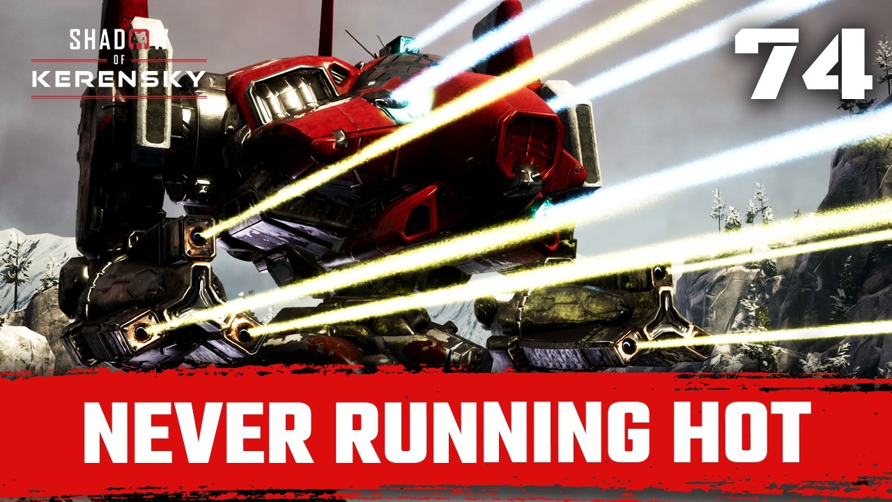 I Broke Heat Management with This Thermal Mass Supernova | MechWarrior 5: Mercenaries Modded 74