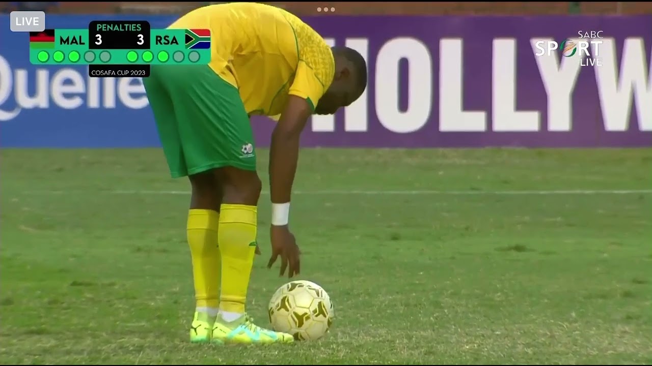 South Africa v Malawi | Penalty Shootout | 2023 Hollywoodbets COSAFA Cup | 3rd/4th Place Playoff