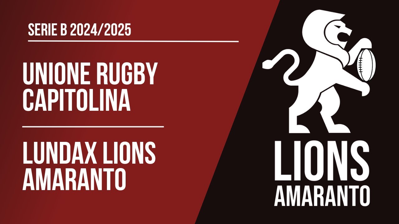 Unione Rugby Capitolina vs LundaX Lions Amaranto