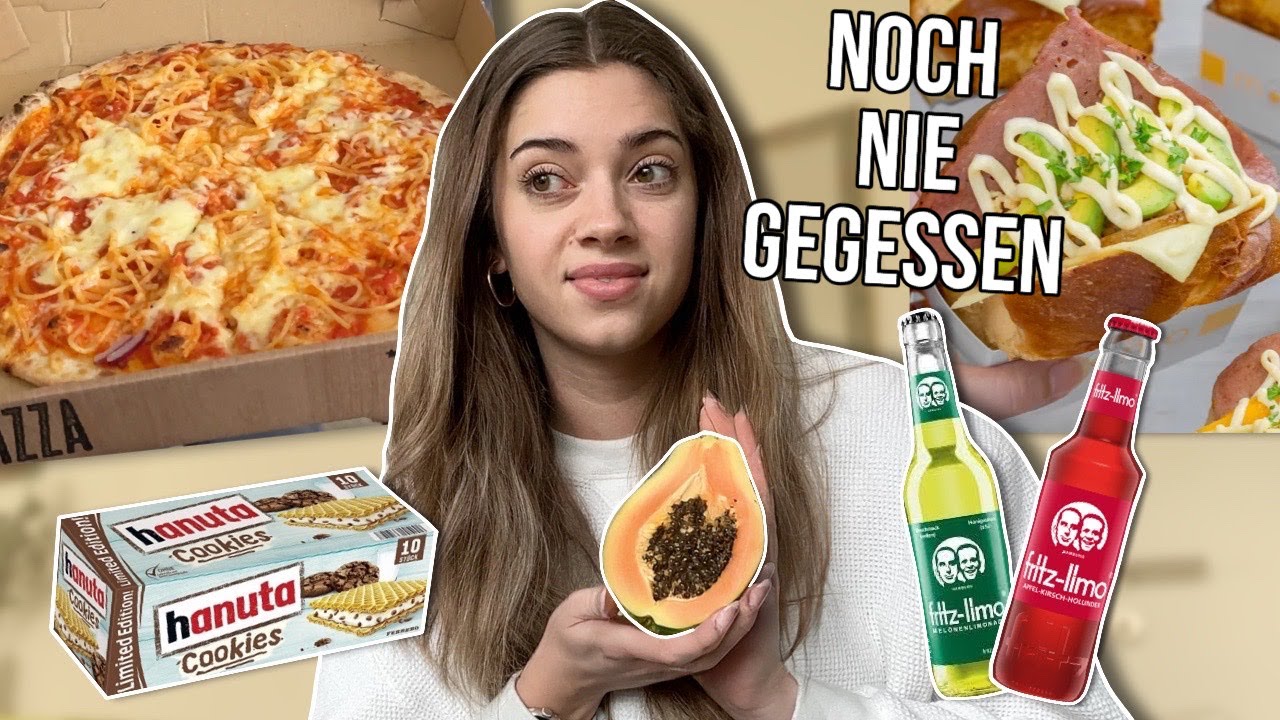 Ich esse 1 Tag nur Dinge, die ich noch nie gegessen habe.