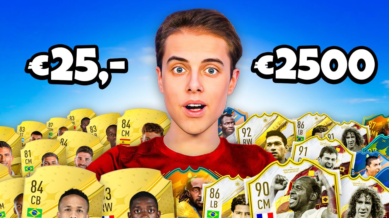 €25 vs €2500 FIFA Team!