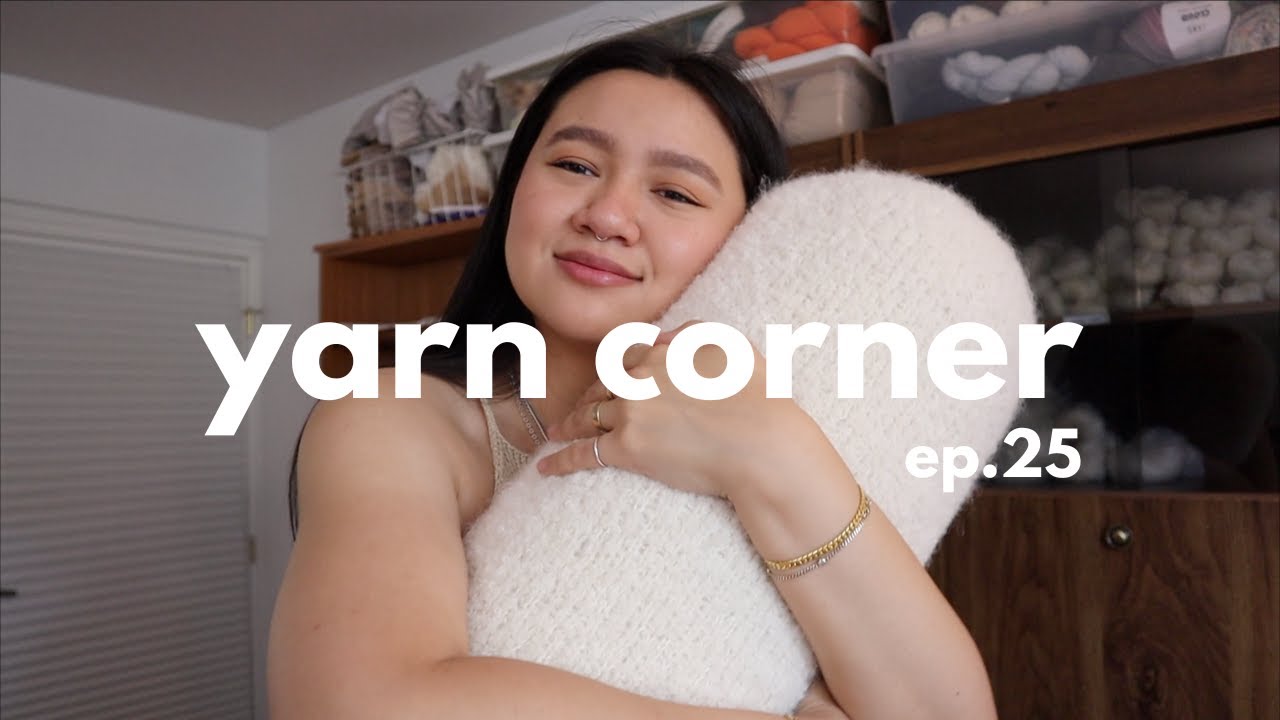 yarn corner ep.25 | finished wips, my own patterns, lil haul