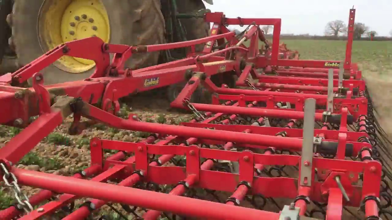 Harrowing Winter Beans
